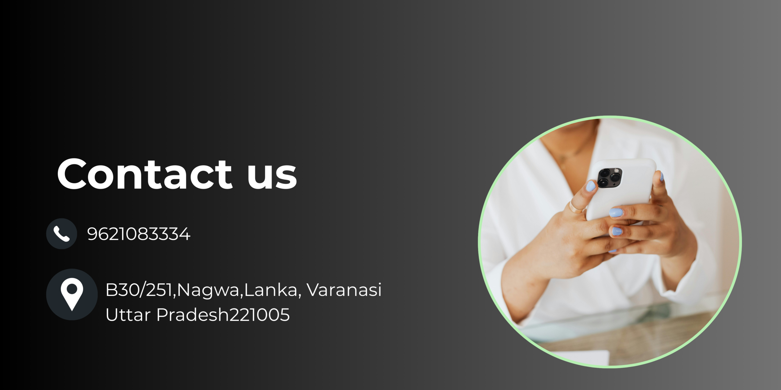 Green Modern Business Contact Banner (2)